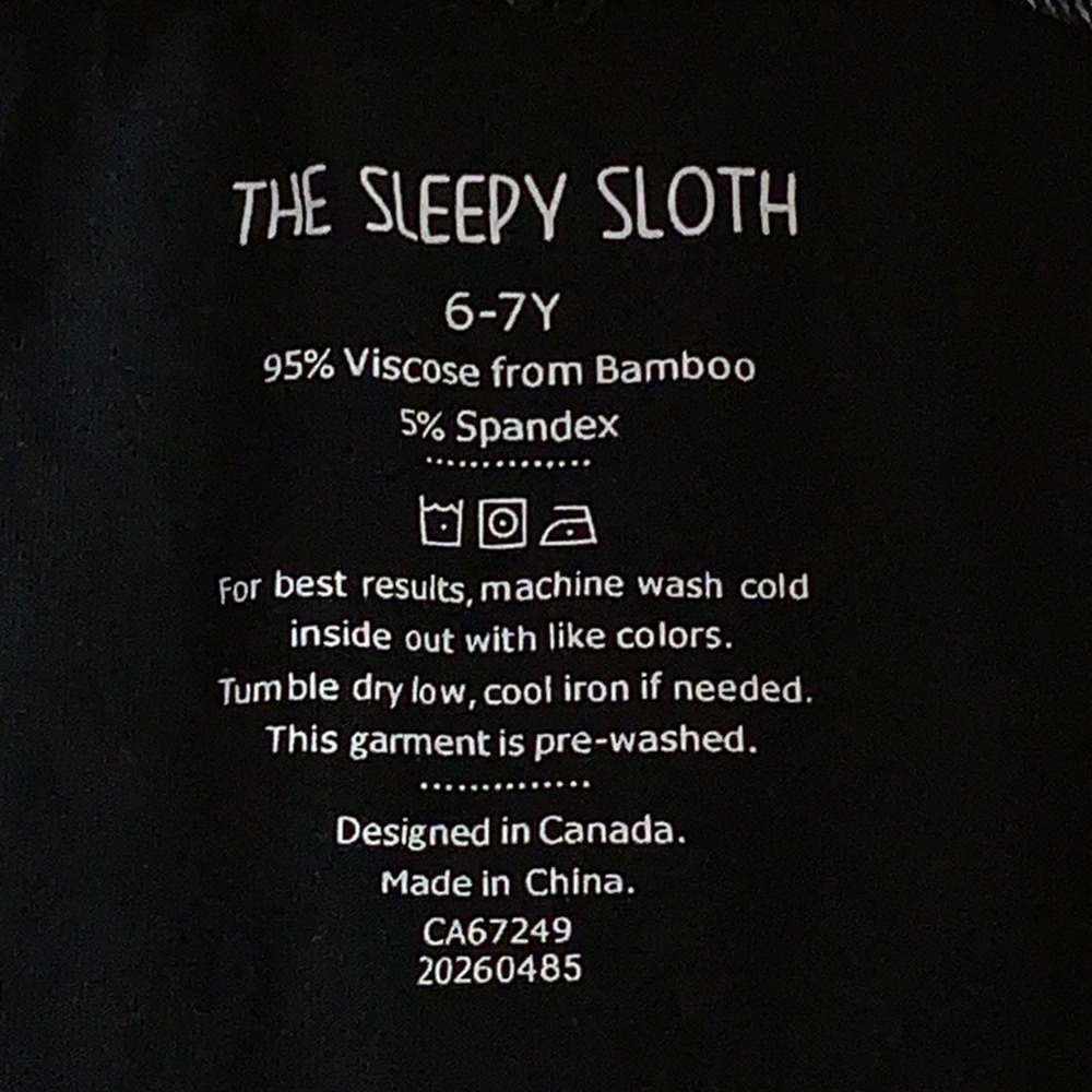 The Sleepy Sloth Boys 6-7Y Black Orca Bamboo Viscose 2 Pack Boxer Briefs NWT - Picture 6 of 8